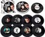 Presley, Elvis ELVIS PRESLEY Onderzetter set 8 stuks met Opener - Metalcase - Pop