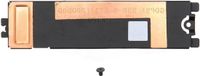 Bol SSD Heatsink Cover Caddy de remplacement - Boîtier dissipateur thermique en aluminium pour SSD Nvme M.2 NGFF - XPS 15 9500 9510 9520
