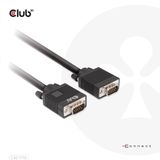 Câble VGA CLUB3D - 10m - Noir