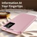 Techsuit SmartView Series Étui portefeuille pour Samsung Galaxy S26 - Rose