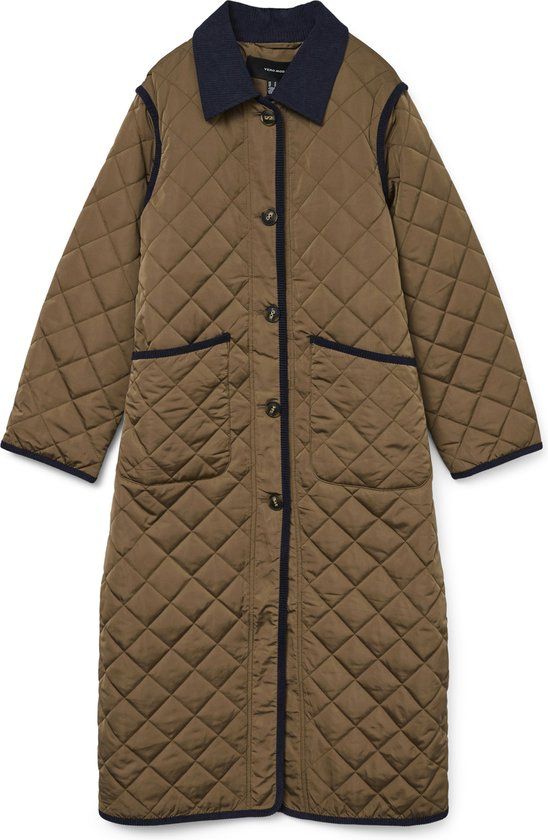 VERO MODA VMEMILY LONG COAT BOO - Dames - Gewatteerde jas - L - Cub