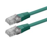 ROLINE Cat.6 (Class E) Patch Cable, UTP, PoE, groen, 1 m