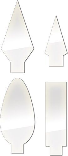 Lumenman Blade 4-delige set Classic - ISO System Light Blade, zaklamp acryl opzetstuk transparant