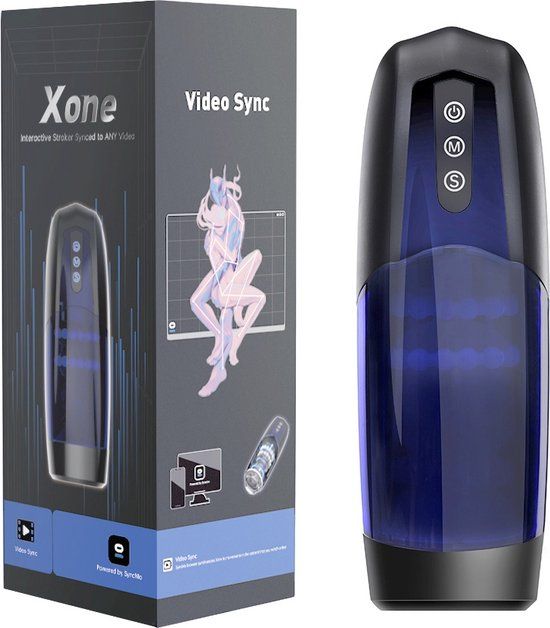 Magic Motion Xone App Controlled Masturbator - Zwart
