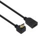 Allteq ALTQ-HDMI-EXT-RA-3 HDMI kabel 3 m HDMI Type A (Standaard) Mannelijk naar Vrouwelijk Goud 1.4 Zwart