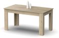 Table à manger Cambrian Oak pour 6 personnes, rectangulaire, 140 x 80 cm