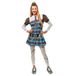 Rubies Frankie Stein Volwassen Kostuum Monster High Fancy Dress Vrouwen, Veelkleurig, UK 6-8 Halloween