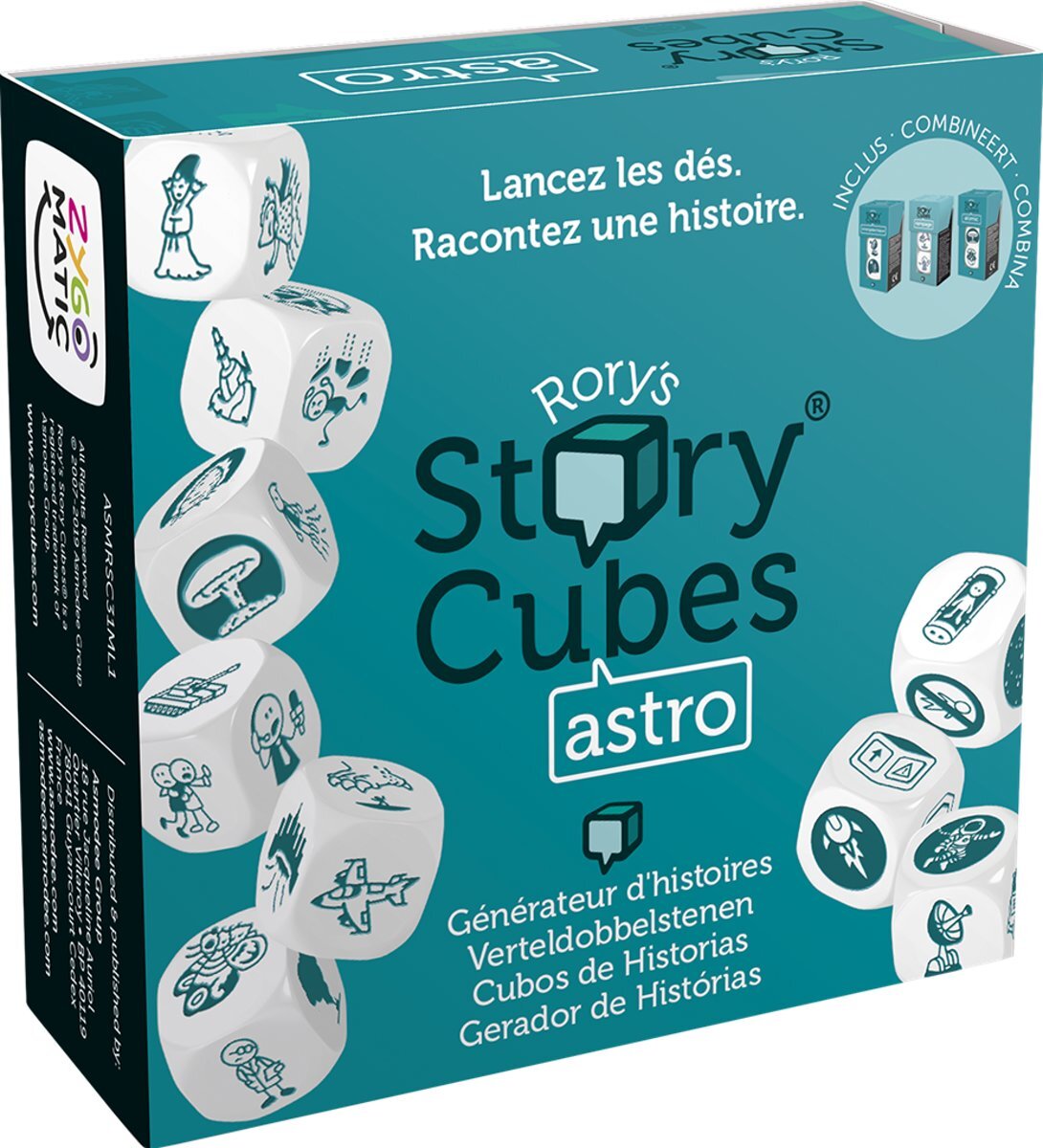 Zygomatic Rory's Story Cubes - Astro