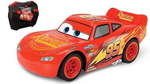 Dickie Toys 203084028 - RC Cars 3 Lightning McQueen Turbo Racer, bestuurbare auto, 1:24, vanaf 4 jaar