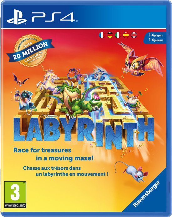 Ravensburger Labyrinth - PS4 - Standard Edition - PAL