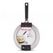 KitchenAid Aluminium Poêle à frire Céramique Antiadhésif, 24 cm, Sans PFAS, Adapté à l'induction, Poignée en Inox, Résistant au four, Lavable au lave-vaisselle, Noir