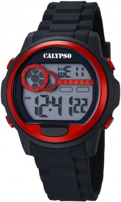 Calypso K5667/2 Digitaal Kinderhorloge - Polshorloge - Kunststof - Zwart - Ø 43mm