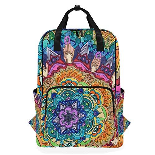 MONTOJ Reizen Rugzak Trippy Mandala School Rugzak - EAN: 4793866825875