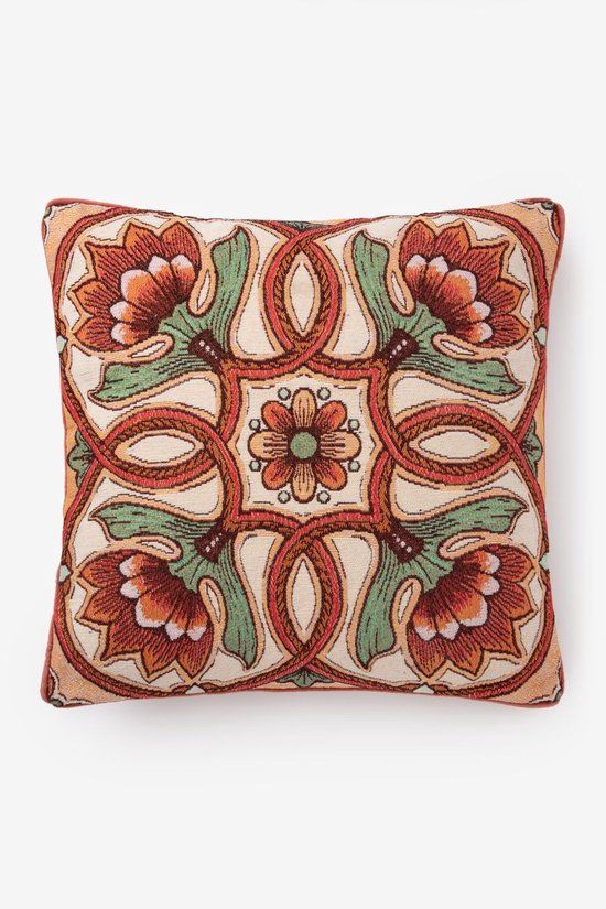 Sissy-Boy Multicolour kussen met bloemendessin