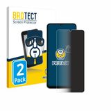 BROTECT - privacy screenprotector voor Samsung Galaxy M05 - Folie Beschermfolie Blauwlichtfilter 2 Stuks