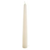 3 Cereria di Giorgio Conische kaarsen, gelakt, was, ivoor, 2,2 x 2,2 x 21 cm, 3 stuks