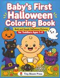 Baby’s First Halloween Coloring Book