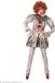 Widmann SRL Killer Clown Dame Kostuum RoodGrijs S Vrouwen Volwassenen