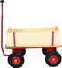 Merkloos Houten Bolderkar voor Buiten, Handwagen en Ladderwagen - Lichtgewicht & Robuust