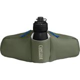 CamelBak Podium Flow 2 Heuptas voor mountainbike, grindfiets, bevat een Podium Dirt Series fietsfles van 621 ml, poederolijf, 2.0, 21 oz, Poederolijf 2.0