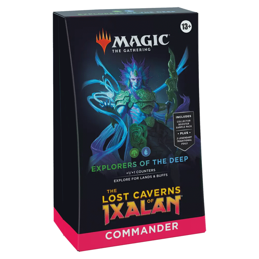 Wizards of the Coast Magic The Gathering - The Lost Caverns of Ixalan Commander Deck Explores of the Deep