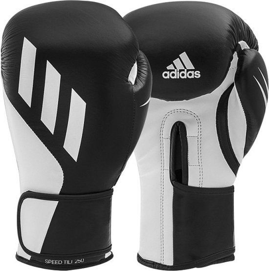 adidas Speed Tilt 250 Training Bokshandschoenen - Zwart/Wit - 16 oz