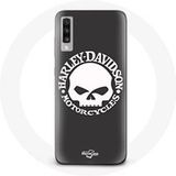 Harley Davidson Motorschedel Maniacase Hoesje voor Samsung Galaxy A50