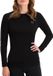 Poederbaas Thermoshirt Lightweight - Dames - Zwart - Maat M
