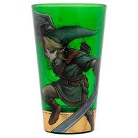 THE LEGEND OF ZELDA - Premium Large Glass - 400ml - Link box