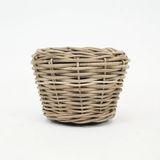 van der Leeden Drypot Sawah Extra Dik Rotan Grijs d57h43cm met dichte inzetpot