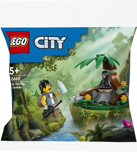 LEGO Jungleverkenner met babygorilla - 30665 - polybag