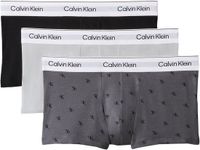 Calvin Klein Underwear Boxershorts Katoen/Elastaan Grijs/Zwart/Wit L