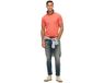 Superdry Vintage Destroy Polo Hommes Orange XL