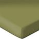 Bassetti Topper hoeslaken Uni Oliv 664 van katoen en elastaan in de kleur olijf, afmetingen: 90cm x 190cm, 100cm x 220cm