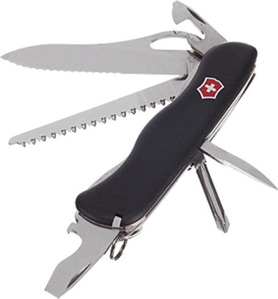 Victorinox Trailmaster Zakmes - 12 Functies - Zwart