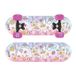 OzBozz PRINSESSES SKATEBOARD MET KNIPPERENDE WIELEN - 17 INCH DECK