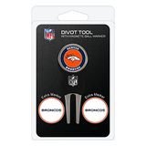 Team Golf NFL Denver Broncos Divot Tool Pack With 3 Golf Ball Markers
