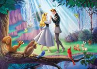 Ravensburger Puzzle 2D 1000 elementów: Walt Disney. Śpiąca Królewna, Nowy design, Nieuwe versie