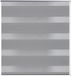 vidaXL Zebra Rolgordijn 50,9x100 cm Grijs
