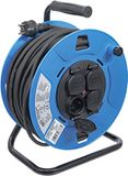BGS 3378 Kabelhaspel - 50 m - 4 stopcontacten - IP44 - 3500 W