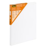 Idena 60007, spieraam met canvas van 100% katoen, gewicht 380 g/m², voor olie- en acrylverf, ca. 24 x 30 cm, groot wit