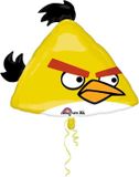 Angry Qualatex Folie Super Shape Angry Bird Geel