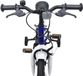 vidaXL Vélo enfant 16 pouces bleu et blanc
