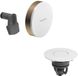 Hansgrohe Exafill - Bovenset voor badaf- en overloopsysteem met vulling, Push-Open, glanzend wit/geborsteld brons 58119140
