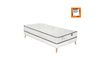 Ensemble matelas extra ferme ressorts ensachés + sommier 90x200