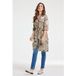DIDI Tunic Pepper Taupe Mazzo Print Taille: 34