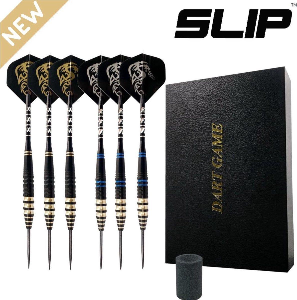 Dartpijlen - Steeltips - Set van 6 - 23Gram - Uniek Cadeau - Darts