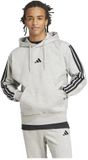 Adidas Essentials 3 Stripes Fleece Hoodie Grijs XL