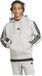 Adidas Essentials 3 Stripes Fleece Hoodie Grijs XL
