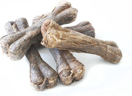 Animal King Geperst pensbot - 12.5cm - 10 stuks - Hondensnacks